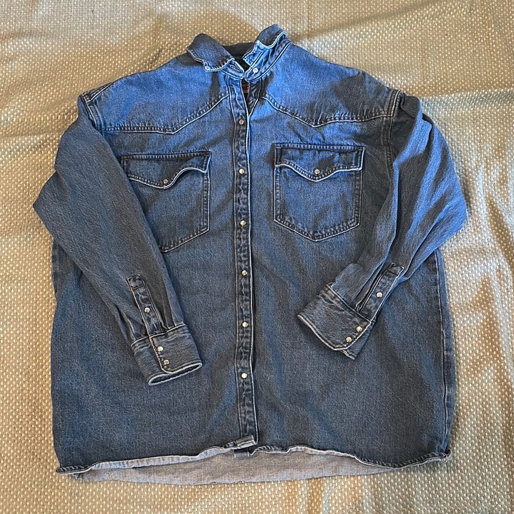 Levi’s Denim Button-Up Shirt XL